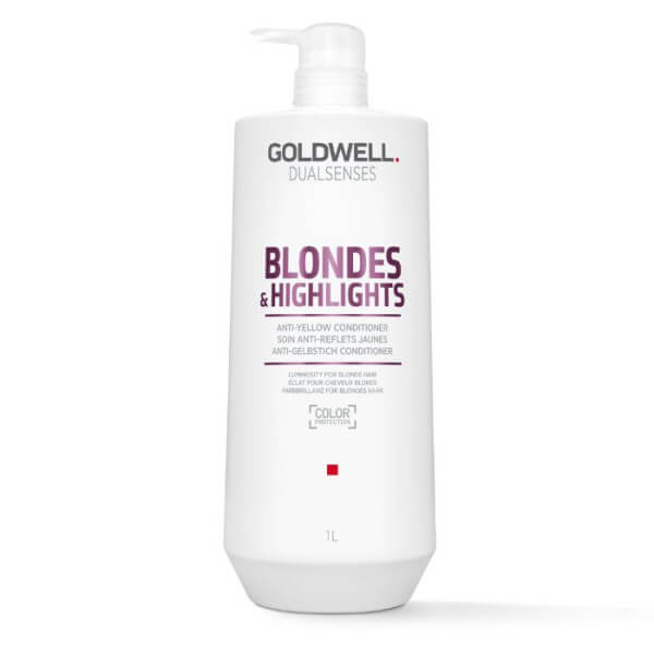 Après-shampoing anti-jaune Dual Senses Blonde&Highlights Goldwell 1000ml