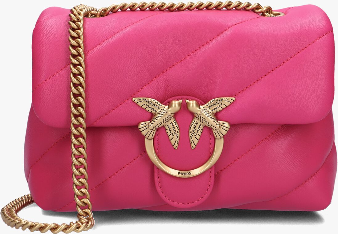 PINKO roze pinko schoudertas love puff mini