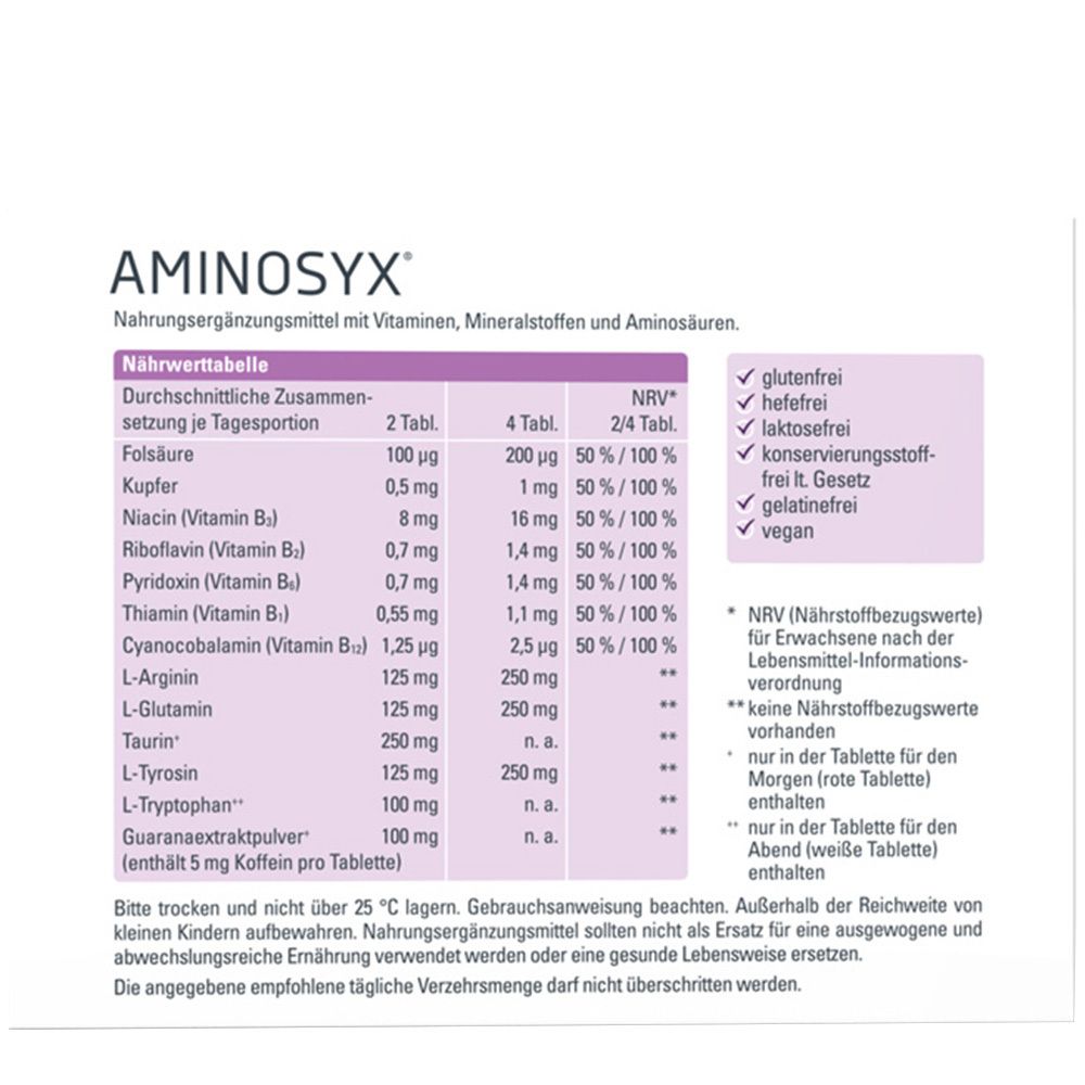 SYXYL AMINOSYX® Tag-Nacht-Balance