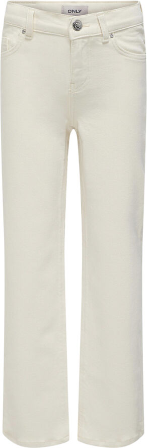 ONLY KOGJUICY WIDE LEG DNM CRO Ecru