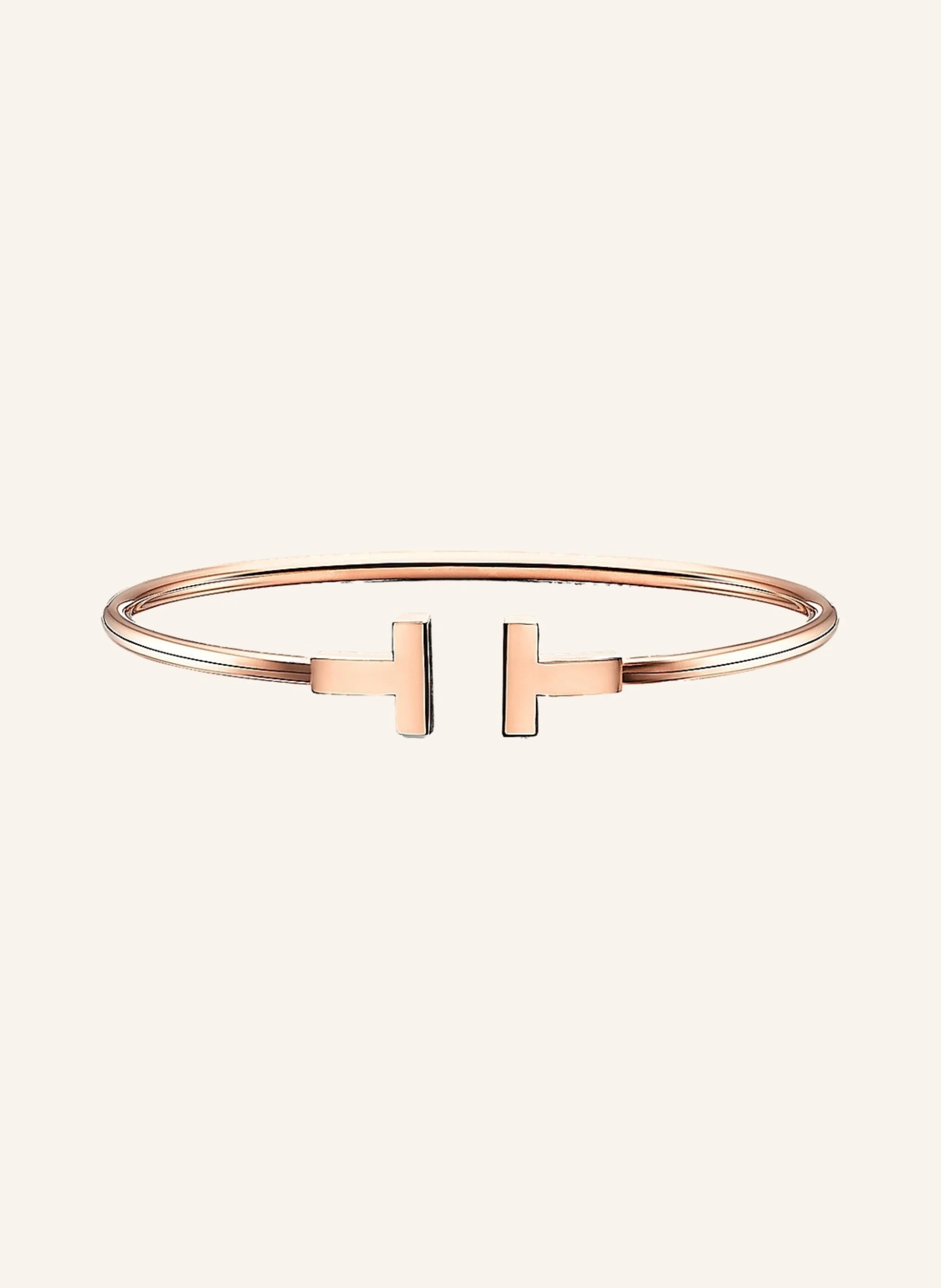 TIFFANY & Co. Tiffany T Wire ARMREIF aus 18 Karat Roségold