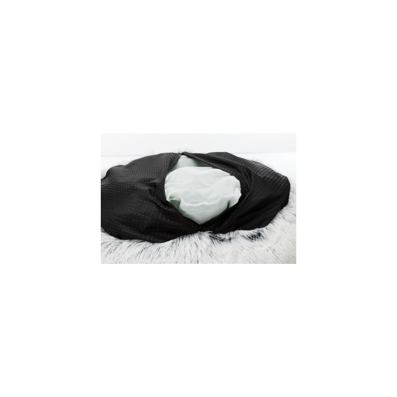 Trixie Hunde-Bett Harvey weiß/ schwarz 50 cm