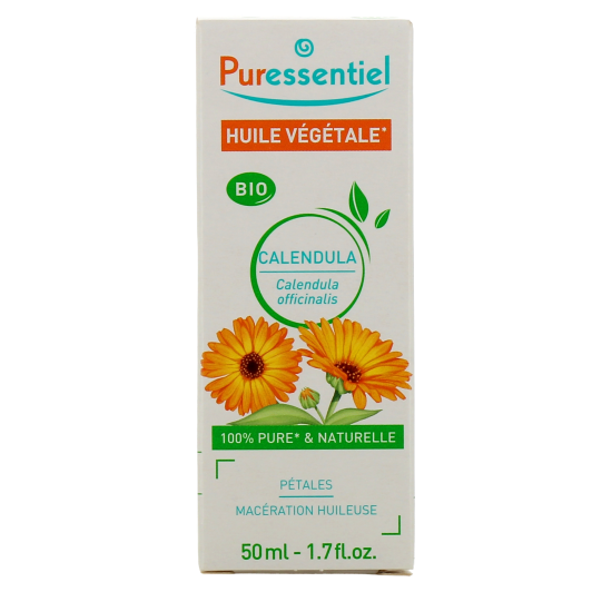 Puressentiel huile végétale calendula bio - Soin peau sensible