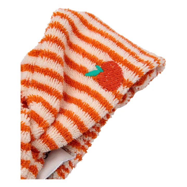 Bobo Choses Bandeau Coton Bio Eponge Rayé | Orange