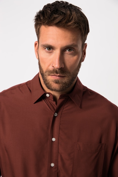 Viskose-Hemd, Langarm, Kentkragen, Modern Fit, bis 8 XL