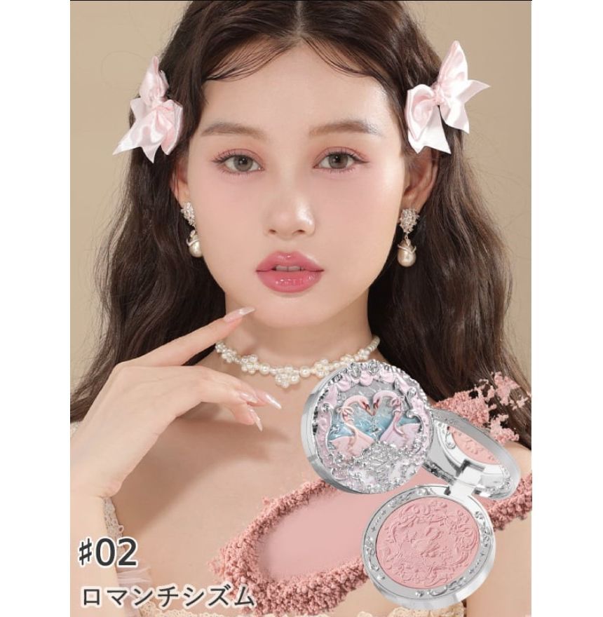 Flower Knows - Swan Ballet Velvet Blusher - #02 Romantiek