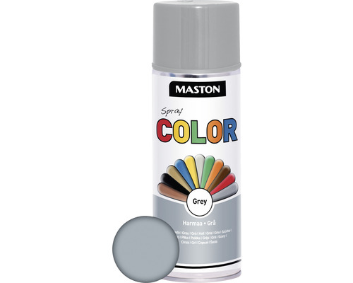 Maston Color glanzende grijze spuitverf 400 ml
