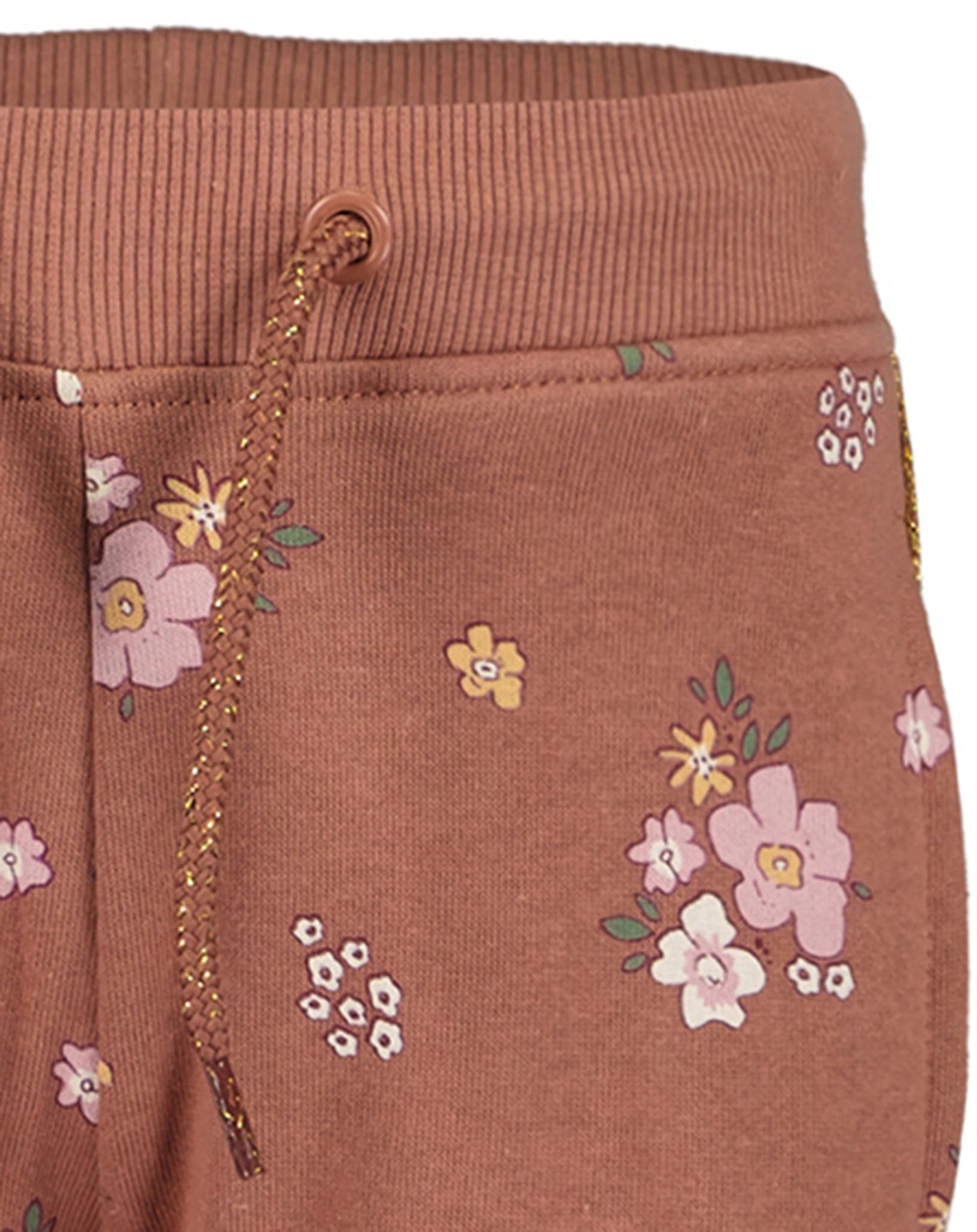 Sweathose FLORAL in kupfer