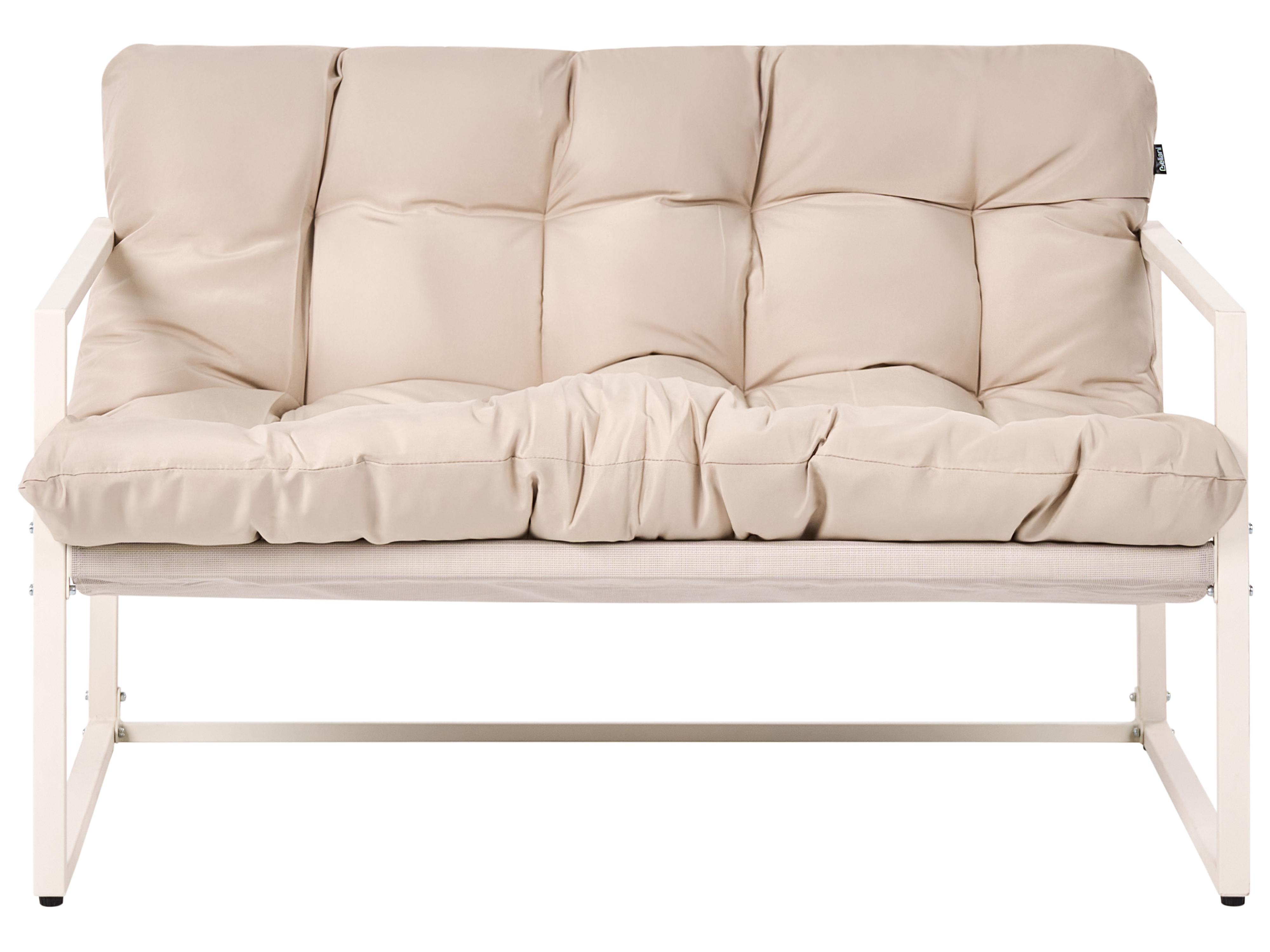Loungeset met tafel 4-zits GARDA Metaal Beige