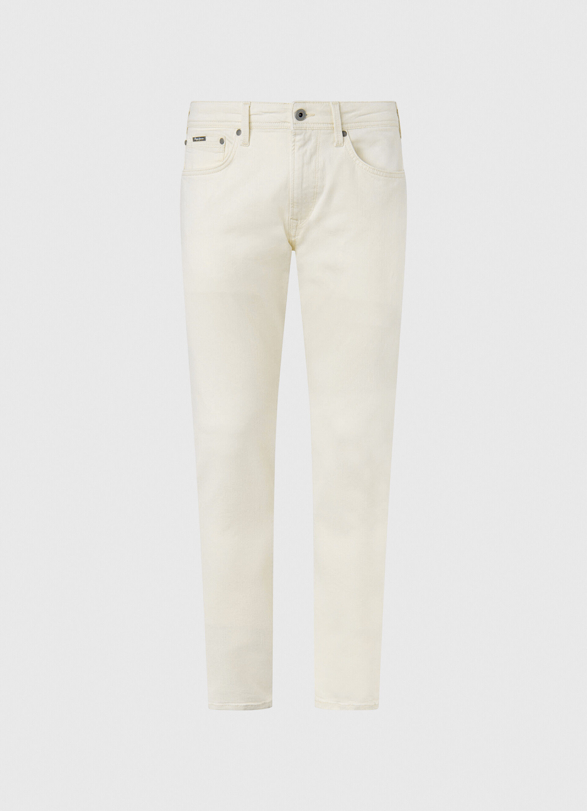 Calça jeans Stanley, corte e cintura regulares - jeans