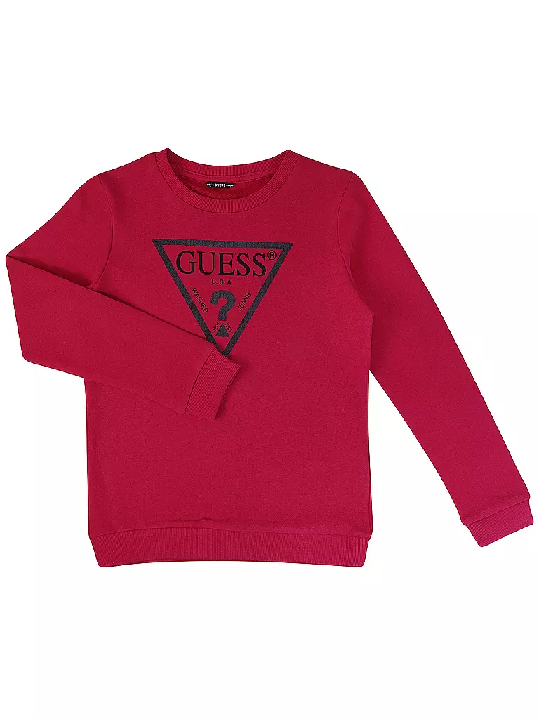 GUESS Mädchen Sweater  rot