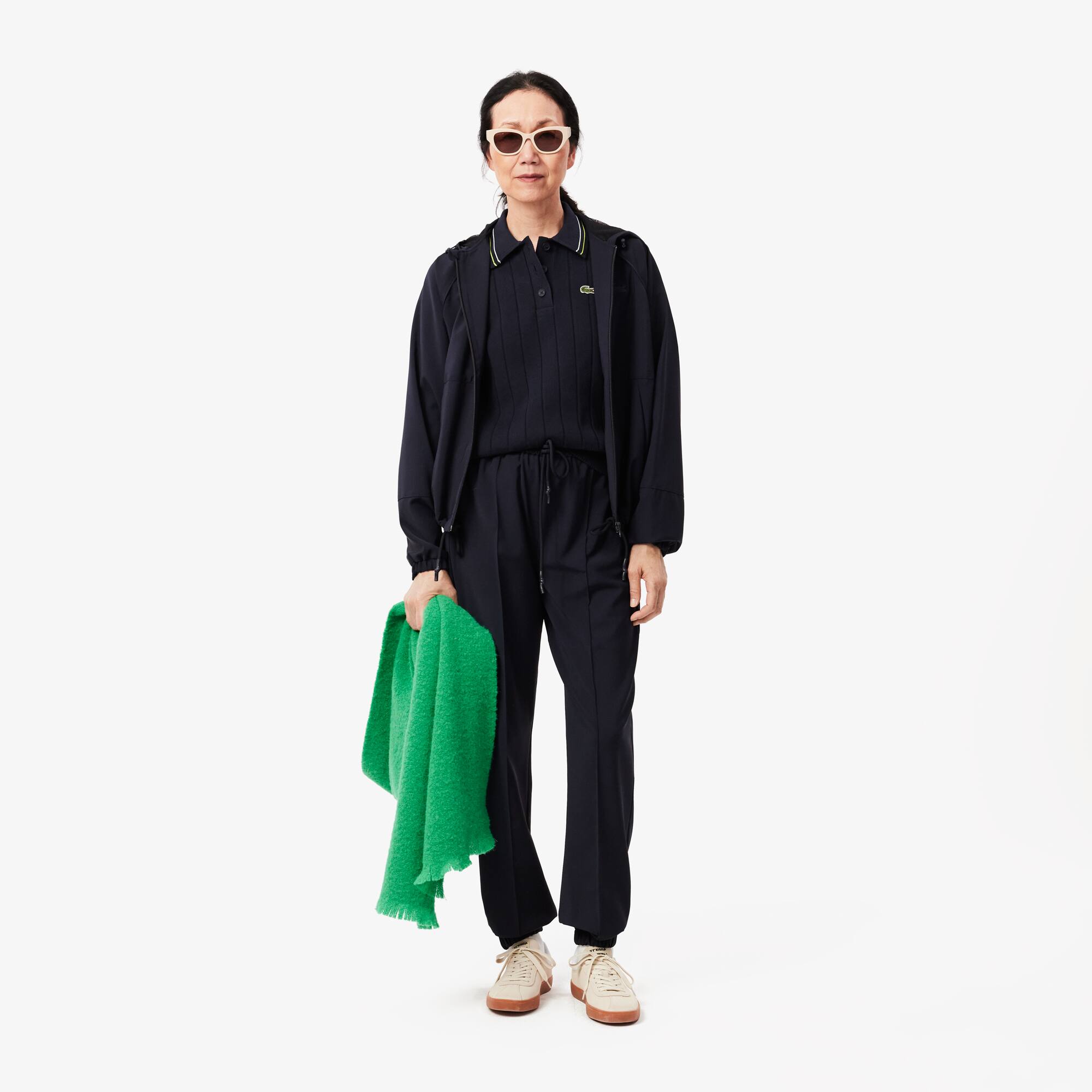 Veste de survêtement relaxed fit stretch Bleu Marine
