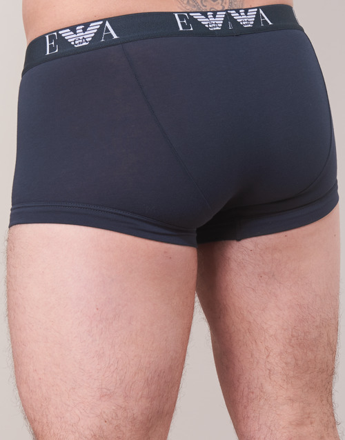 Emporio Armani - CC715-PACK DE 3 Blanco / Negro / Marino