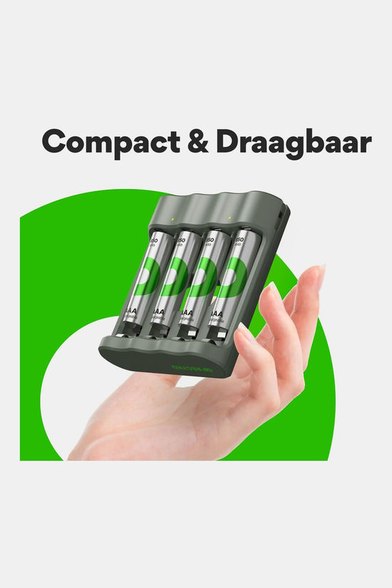 GP Batteries GP Batteries USB batterijlader GP B441 4 x RECYKO AAA 850 mAh