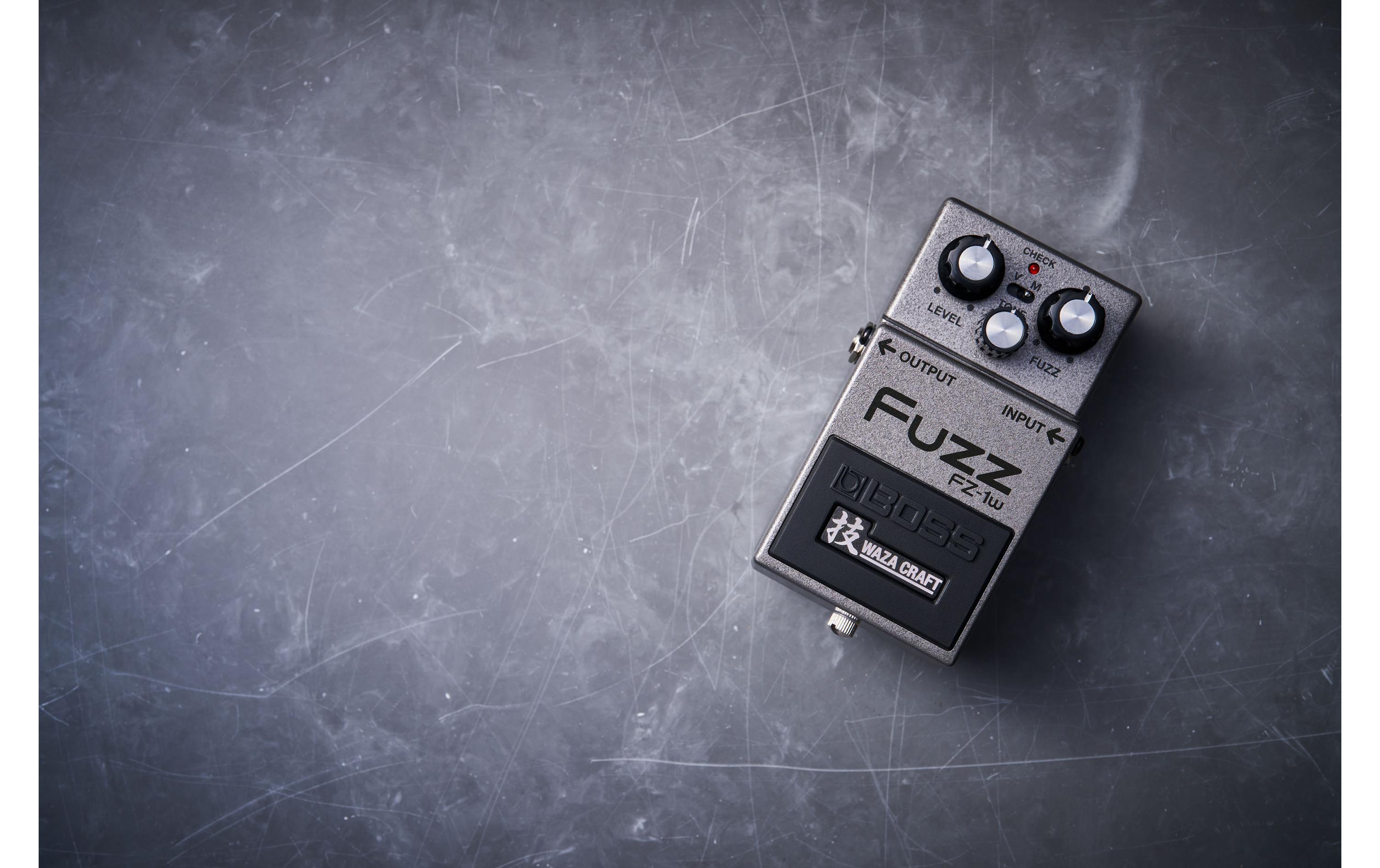 Pedal FZ-1W Fuzz<br>Vintage-Fuzz mit moderner Waza-Handwerkskunst von Boss
