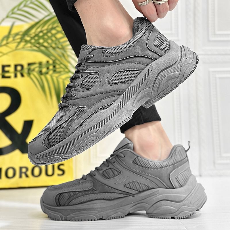 Tanzanite - Mesh Panel Veterschoenen
