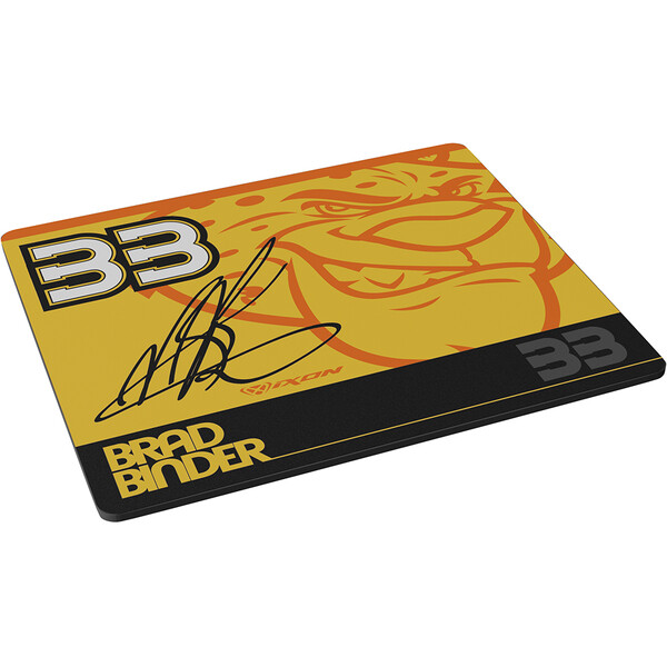 Ixon - Tapis de souris Brad Binder Jaune / Noir
