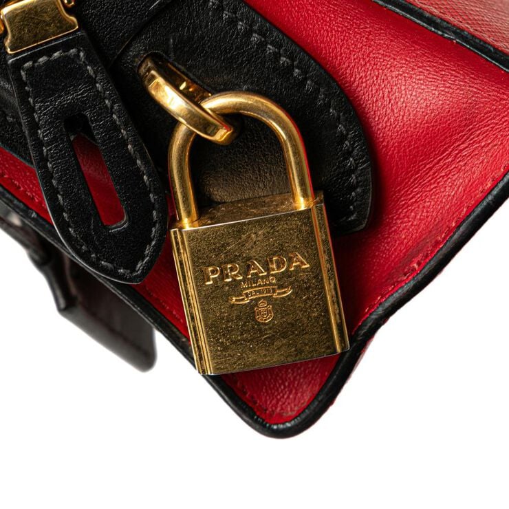 Prada Vintage Prada Esplanade Red