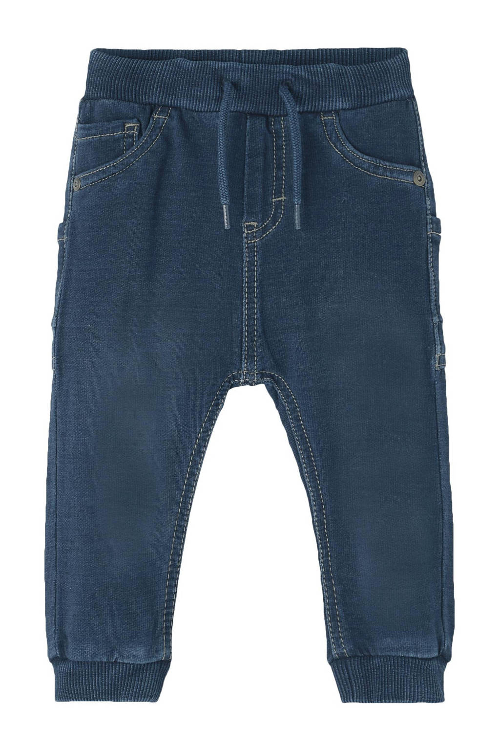 NAME IT baby tapered fit jog denim NBMBUNDO dark blue denim
