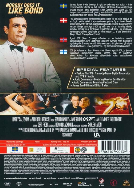 James Bond - Goldfinger - DVD