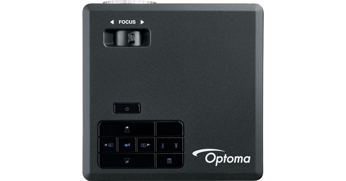 OptomaML750E Ultra-compact LED projector  (Zwart, 3D, 30 dB(A) ECO)