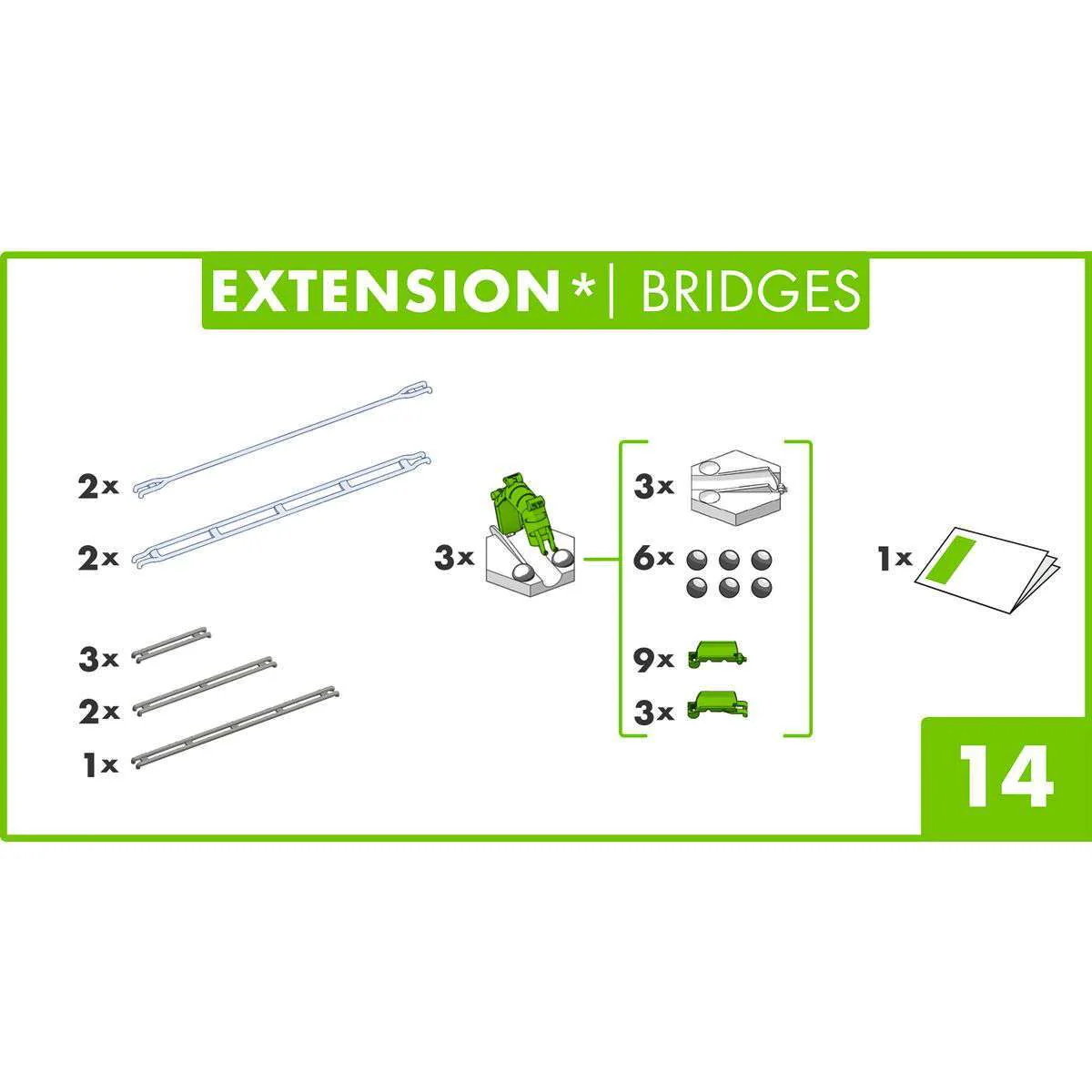 Ravensburger Spiel GraviTrax Extension Bridges