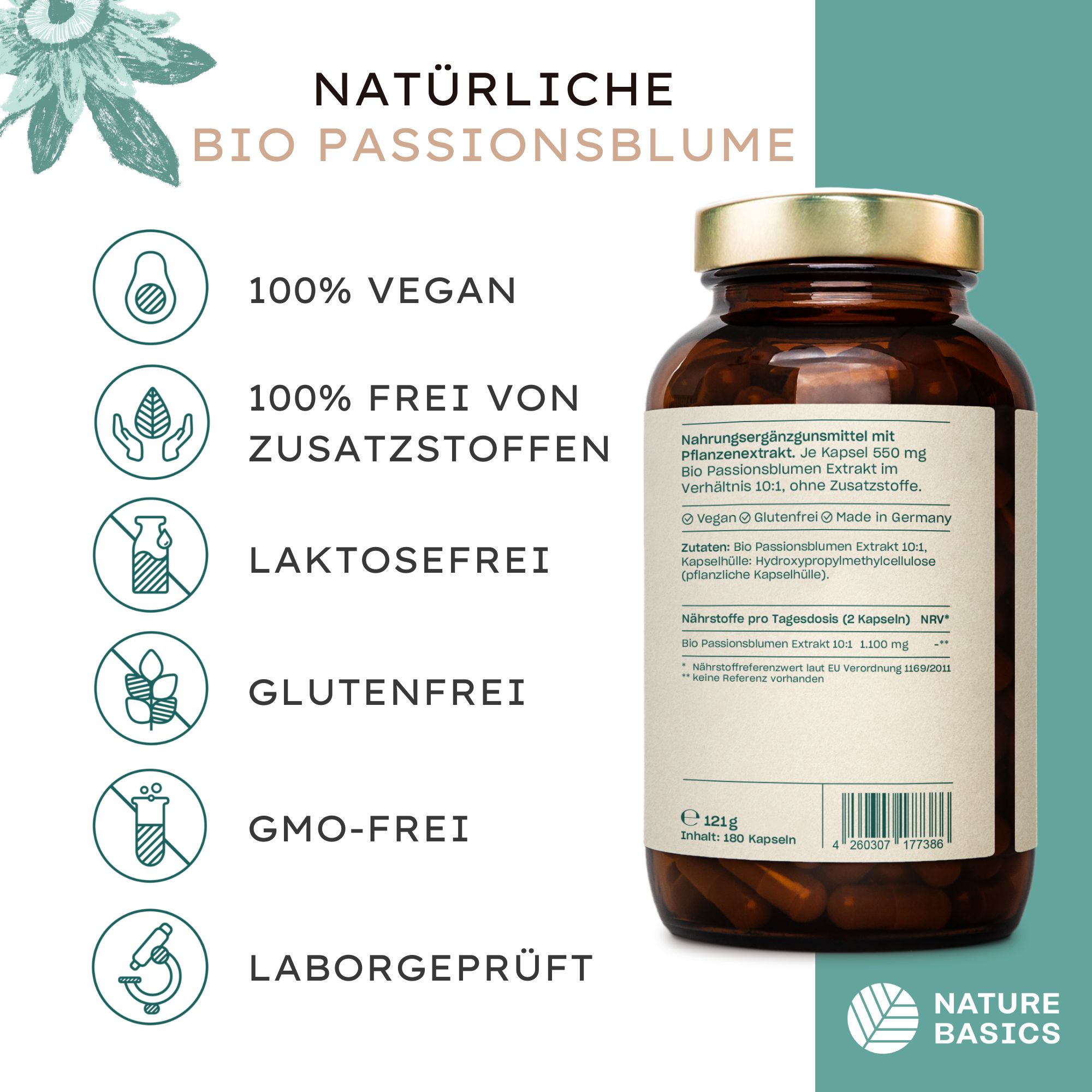Nature Basics Bio Passionsblume