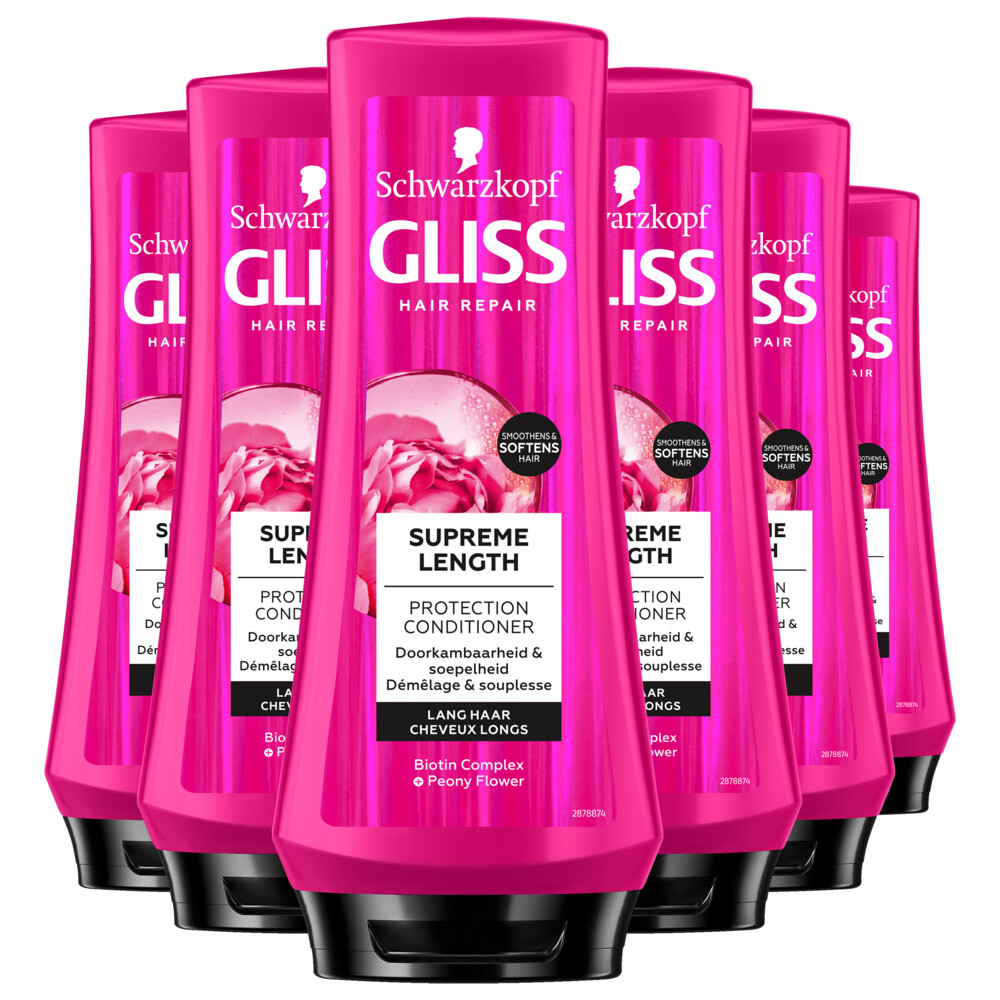 6x Gliss Supreme Length Conditioner200 ml
