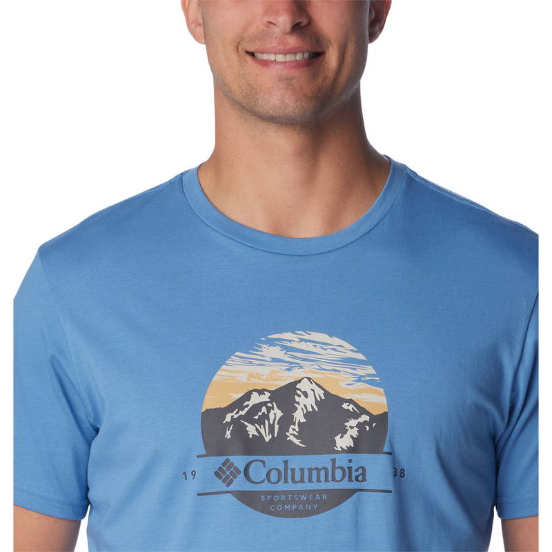 Columbia Path Lake Graphic T-shirt Herre