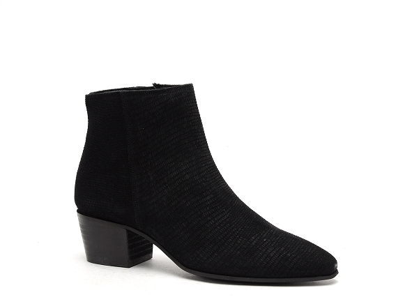 Fricote boots bottine talons femme 38092 noir