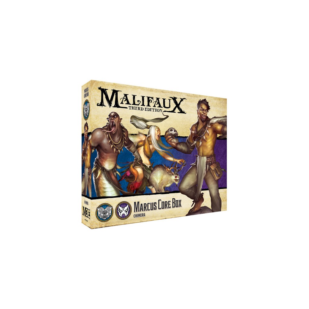 Malifaux 3E - Arcanists/Neverborn- Marcus Core Box