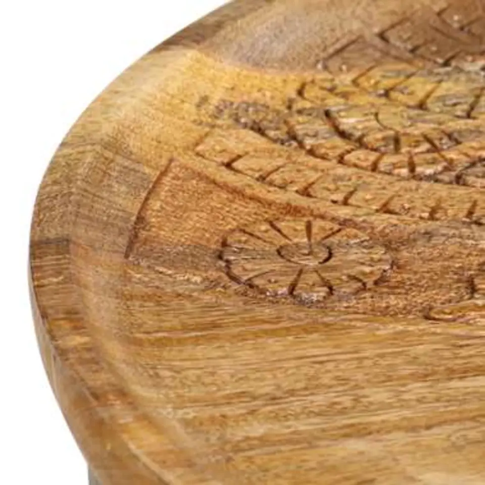 vidaXL - Bijzettafel - Bruin - Hout