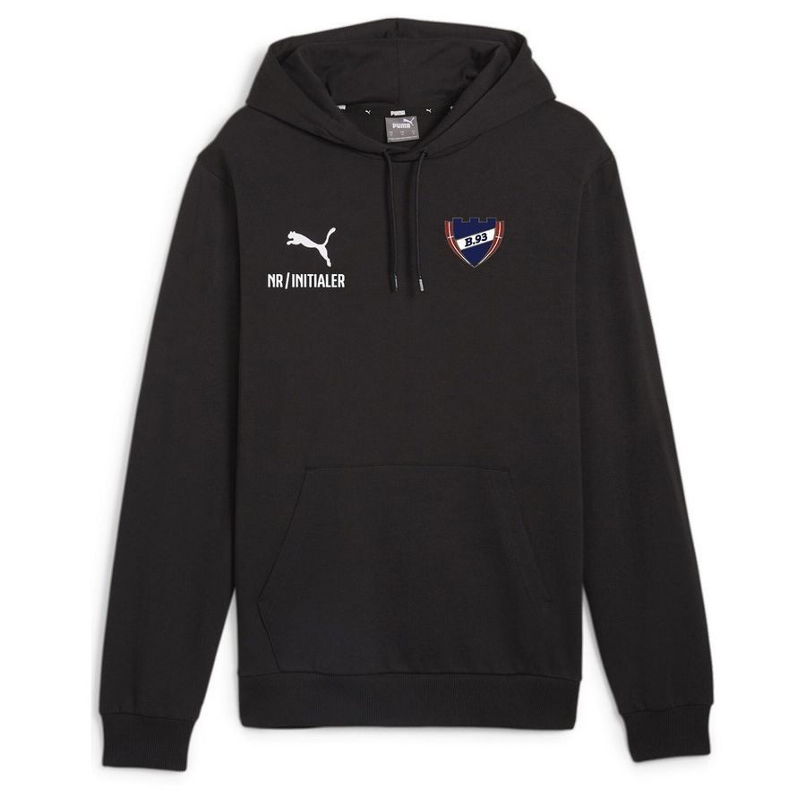 B.93 Sweat à Capuche - Noir/Blanc