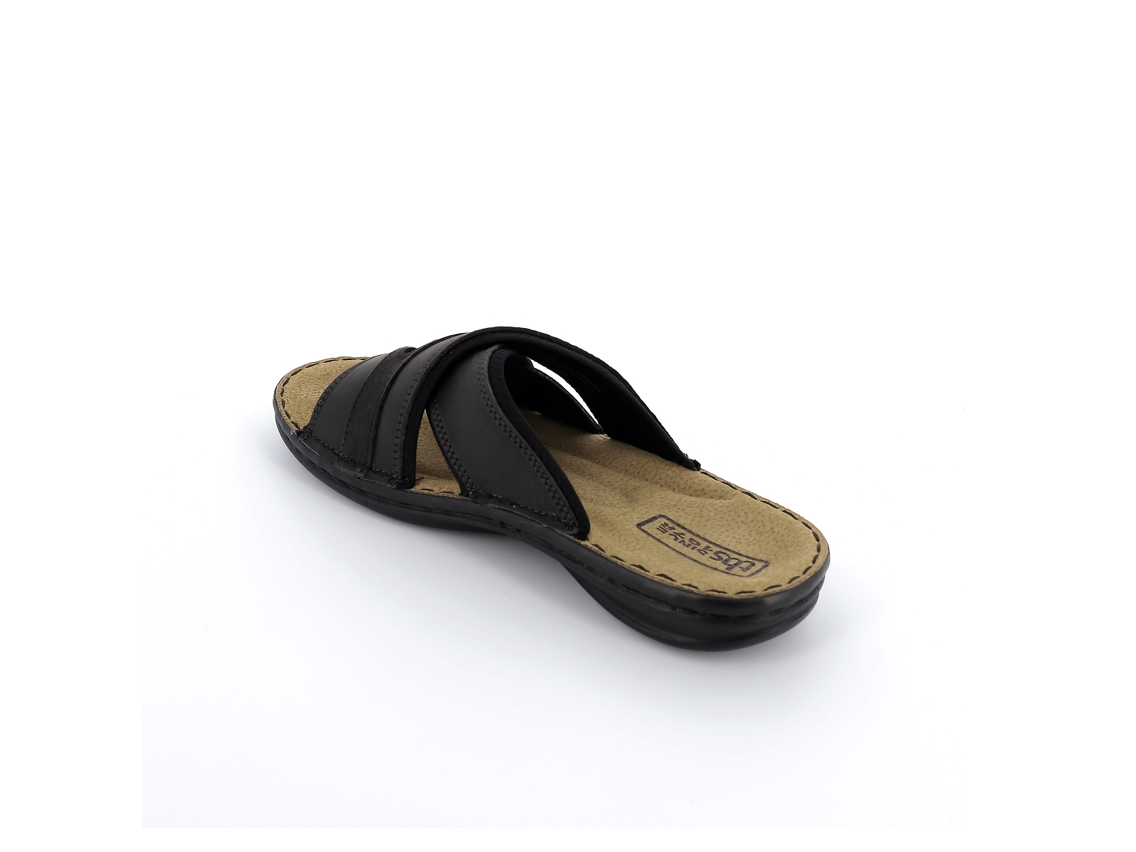 Tbs-GAETHAN Cuir gras Noir