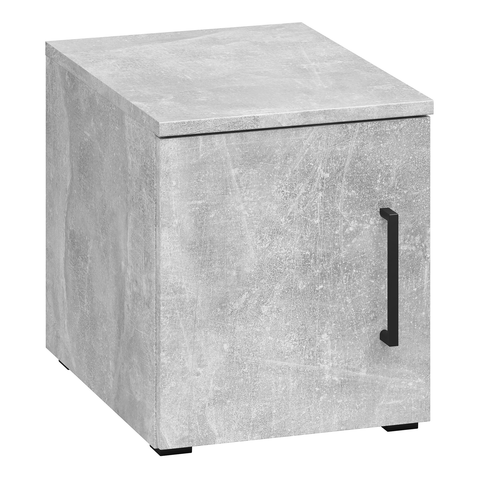 Aufsatzelement - auch hängend verwendbar - Betonoptik - Breite 30 cm