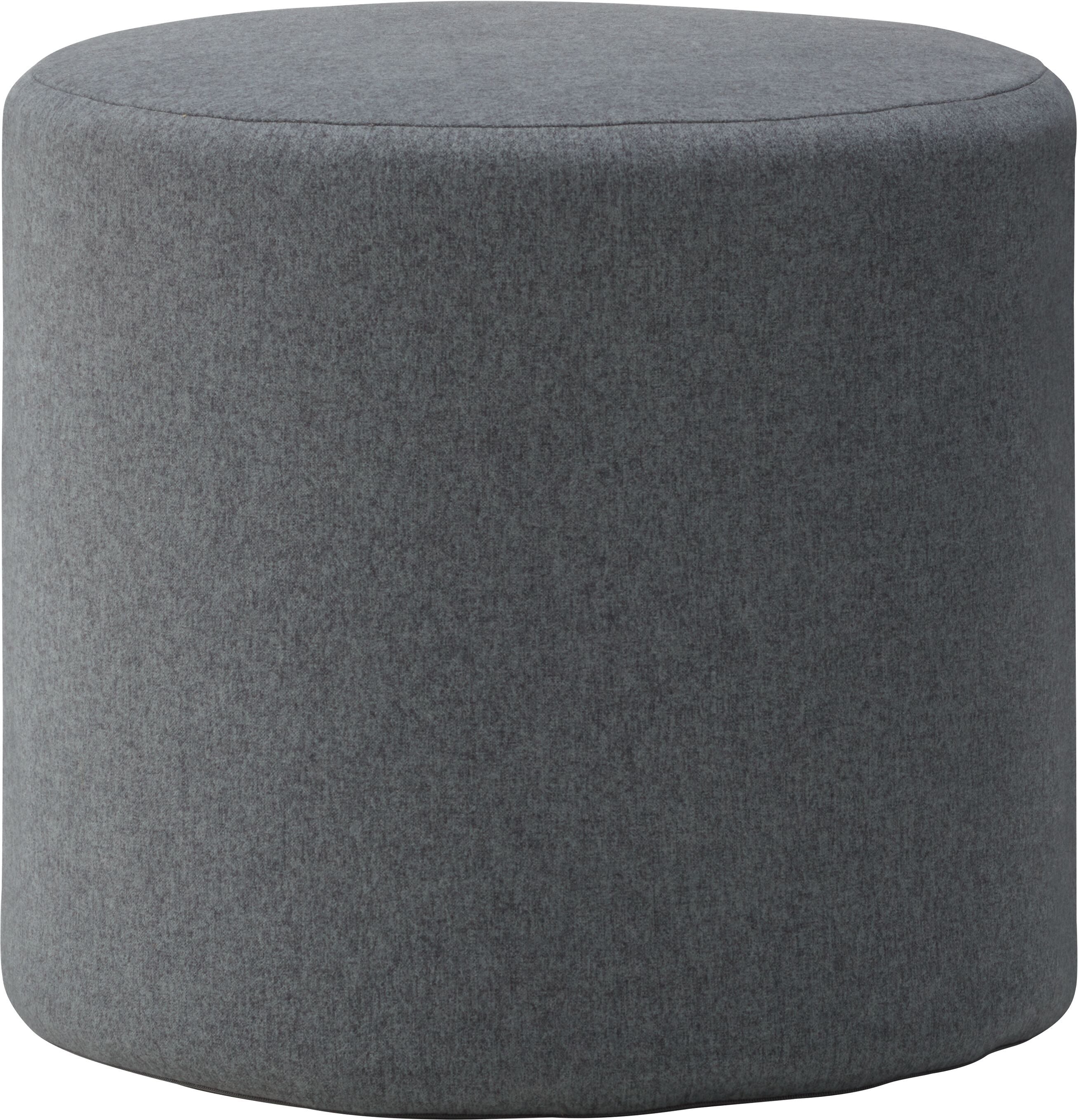 FORMA Pouf - Anthrazit / H: 40.0 cm