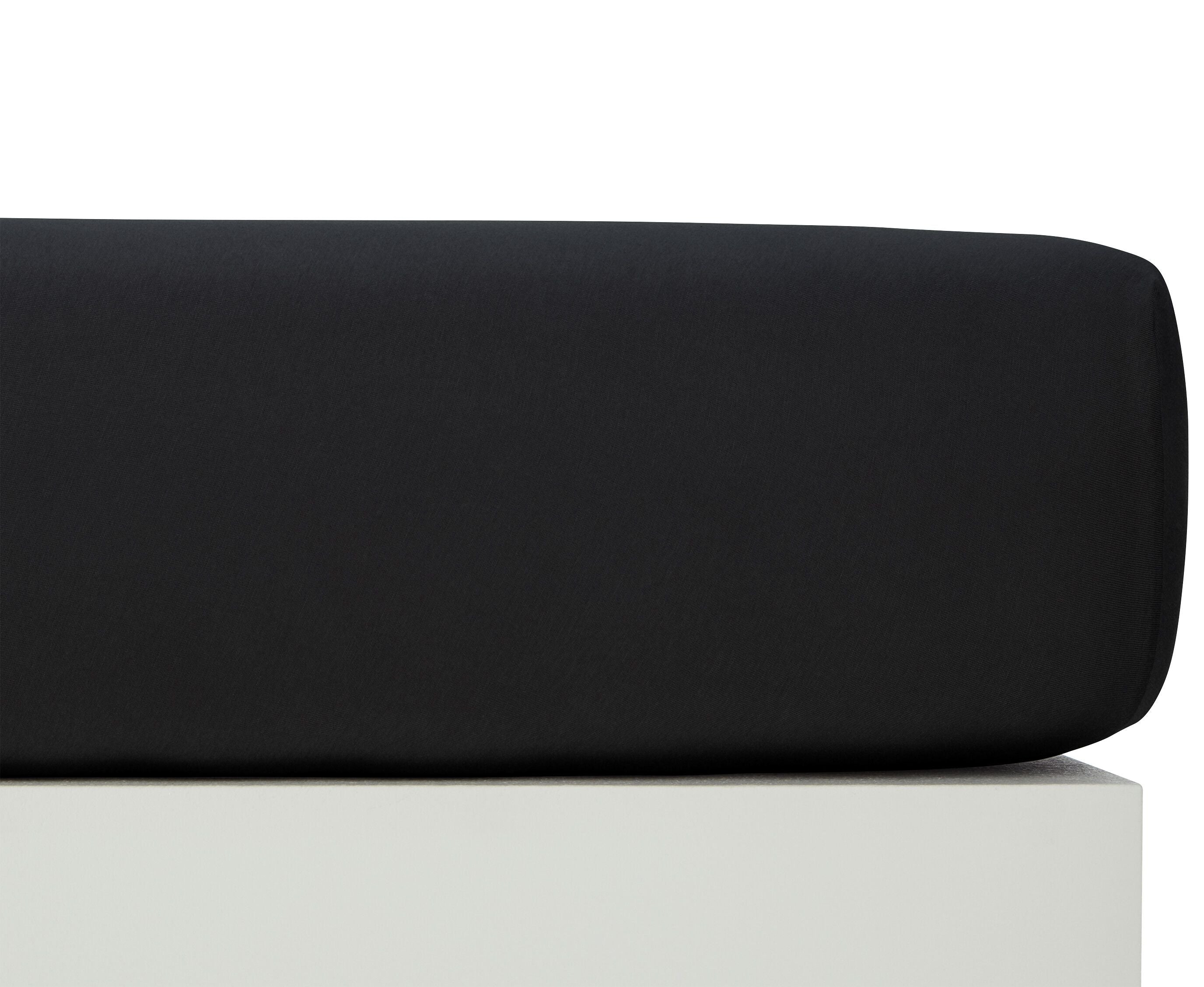 LINN Fixleintuch - Jet black / Fixleintuch - 90/190-100/200
