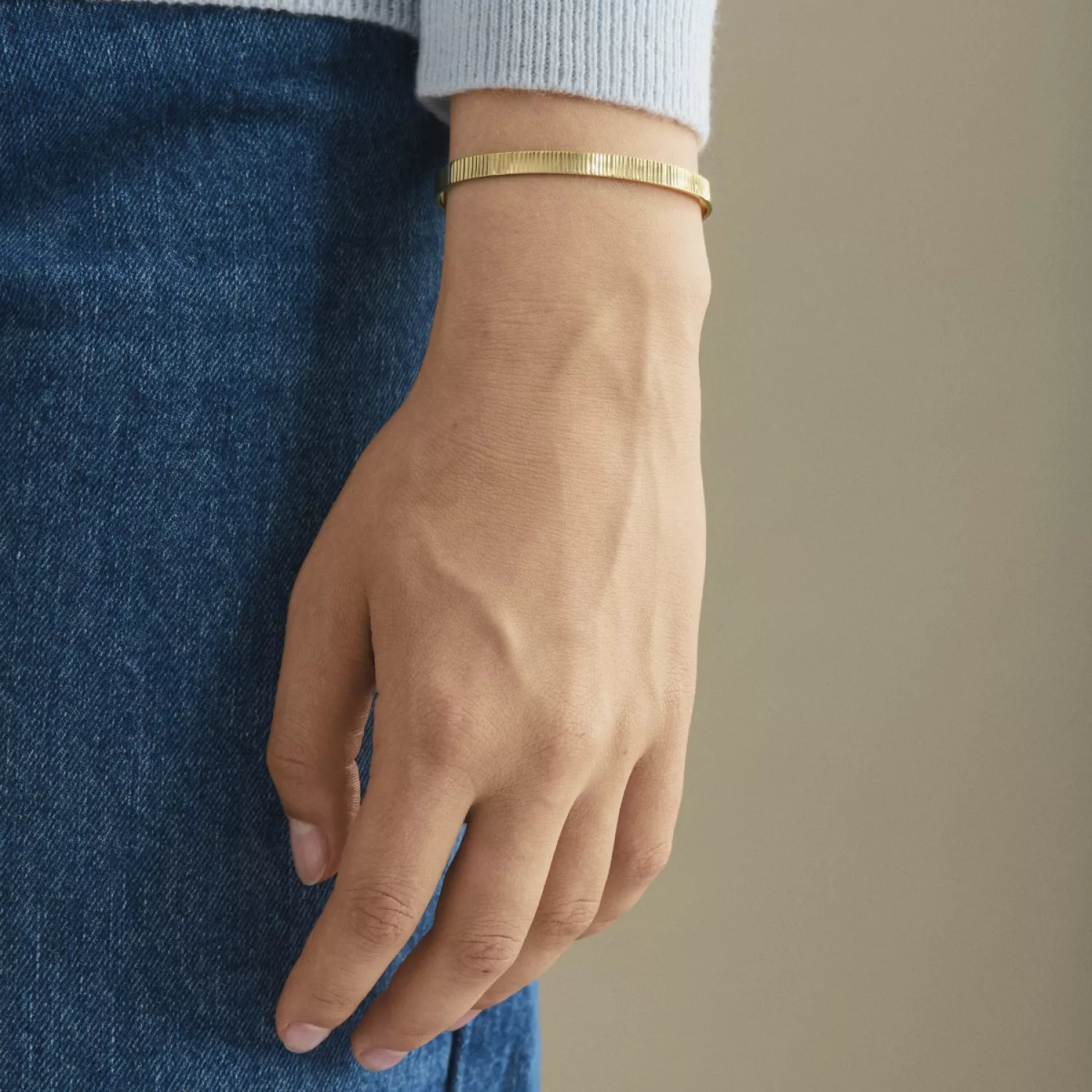 Pernille Corydon Sea Reflection Wide Armbånd Sølv B-484-S