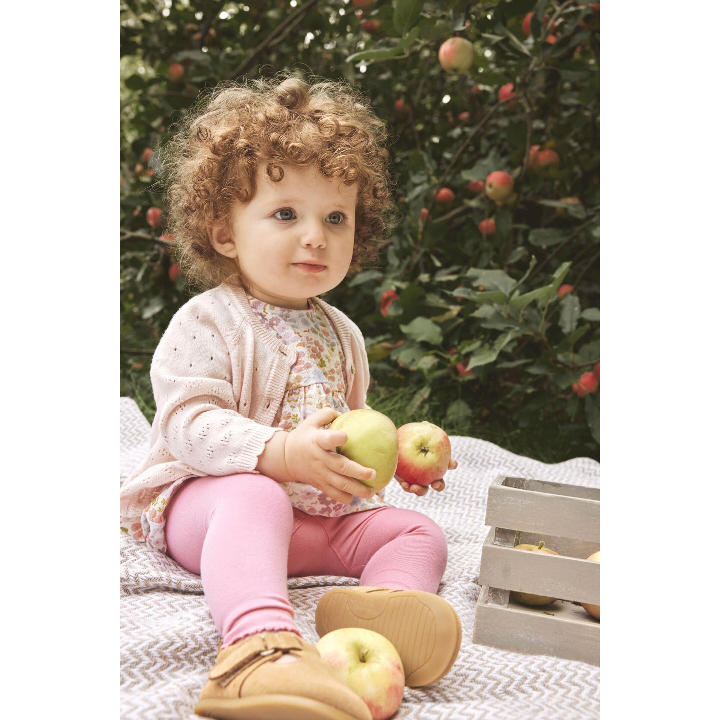 Hust&Claire Leggings Schleife pink