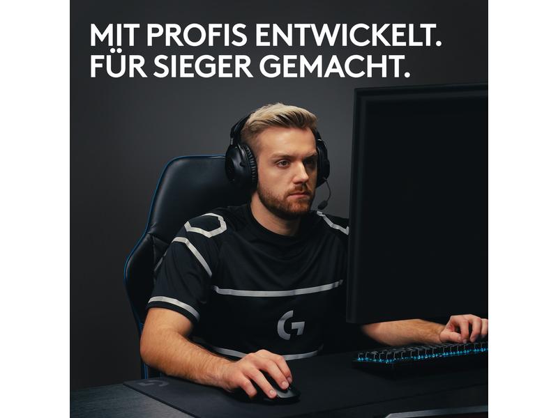 Logitech Gaming-Maus Pro X Superlight 2 Lightspeed Schwarz Extrem leichte Gaming-Maus mit leistungsvoller Performance