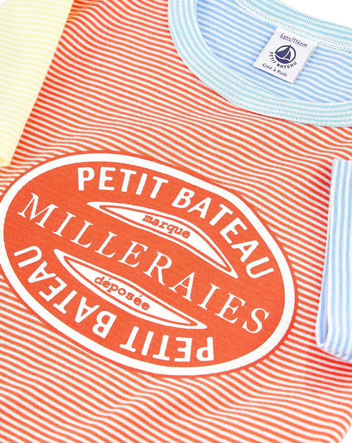 Schlafanzug MILLERAIES 2-teilig kurz in bunt