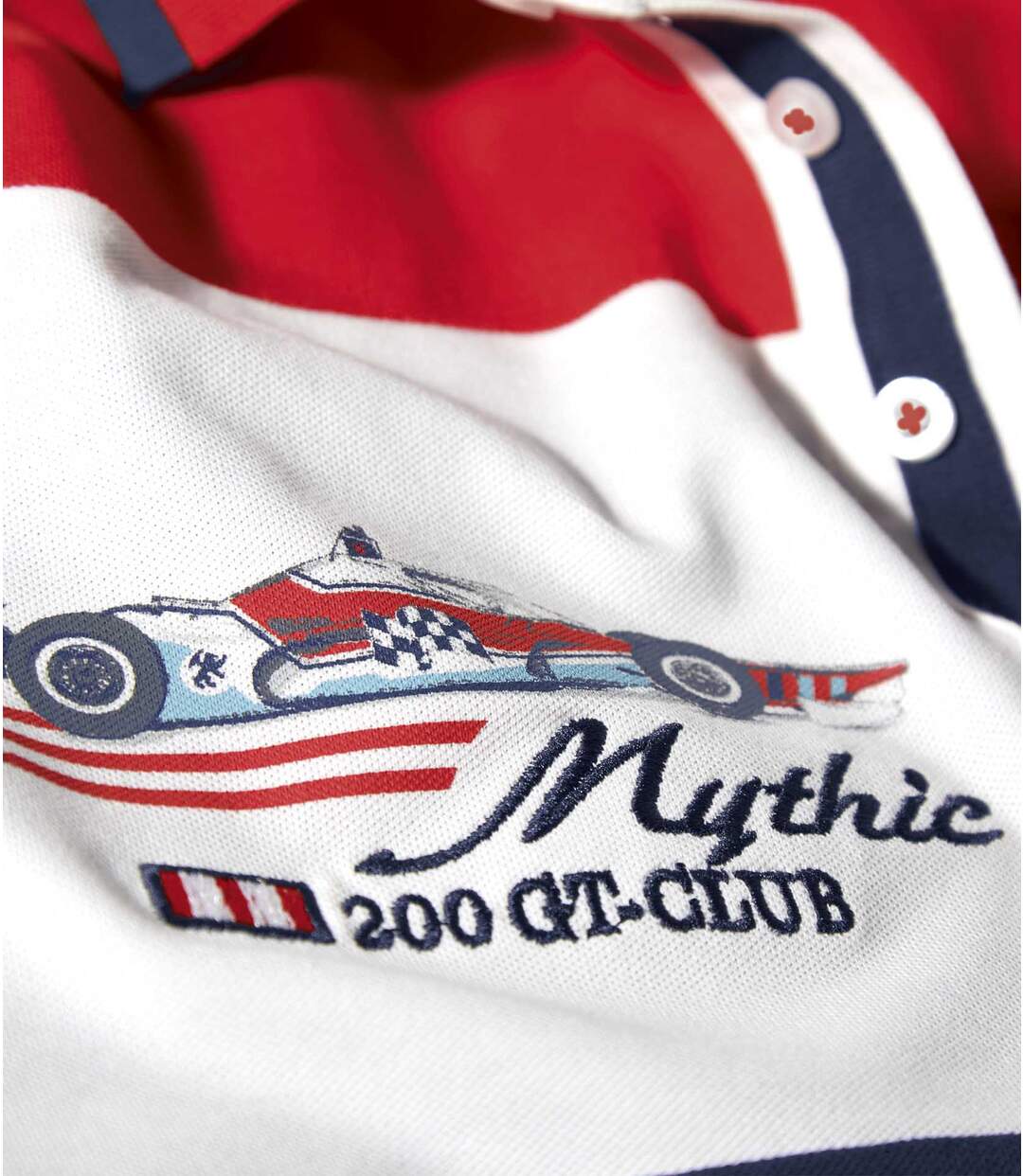 Polo Maille Piquée Stretch Mythic Racing