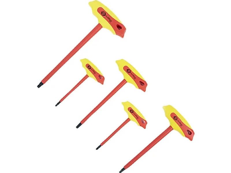 C.K T4422 SET VDE Sekskantnøgle-sæt Nøglebredde: 3 mm, 3.5 mm, 4 mm, 5 mm, 6 mm