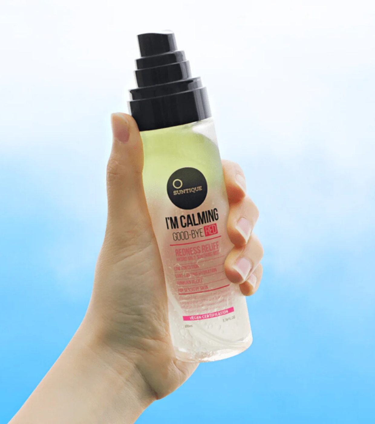 SUNTIQUE - Bruma facial I´m calming Good Bye Red