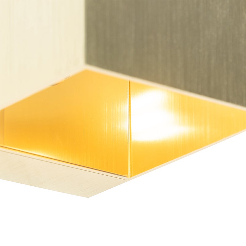Moderne wandlamp, goud - Transfer