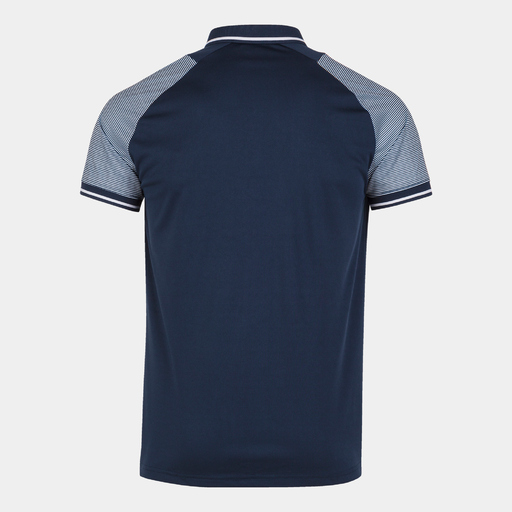 Polo Manga Corta Joma Essential Ii Marino Blanco