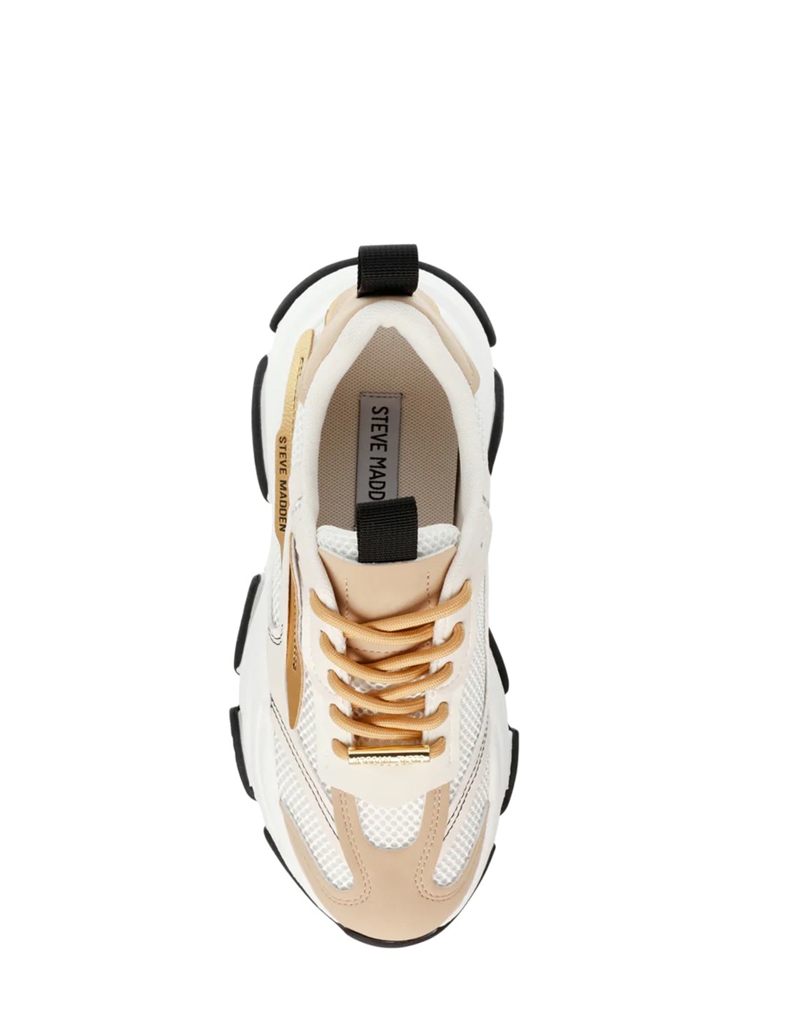 steve madden Baskets de ville Femme Possession-e Sneaker Doré