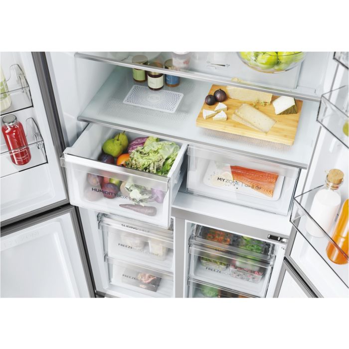 Haier Side-by-Side Multi Door CUBE 90 SERIE 5 HCR5919EHMB Brushed Black - interner Wassertank