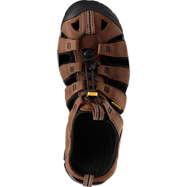 Sandale de randonnée KEEN CLEARWATER CNX LEATHER DARK EARTH/BLACK