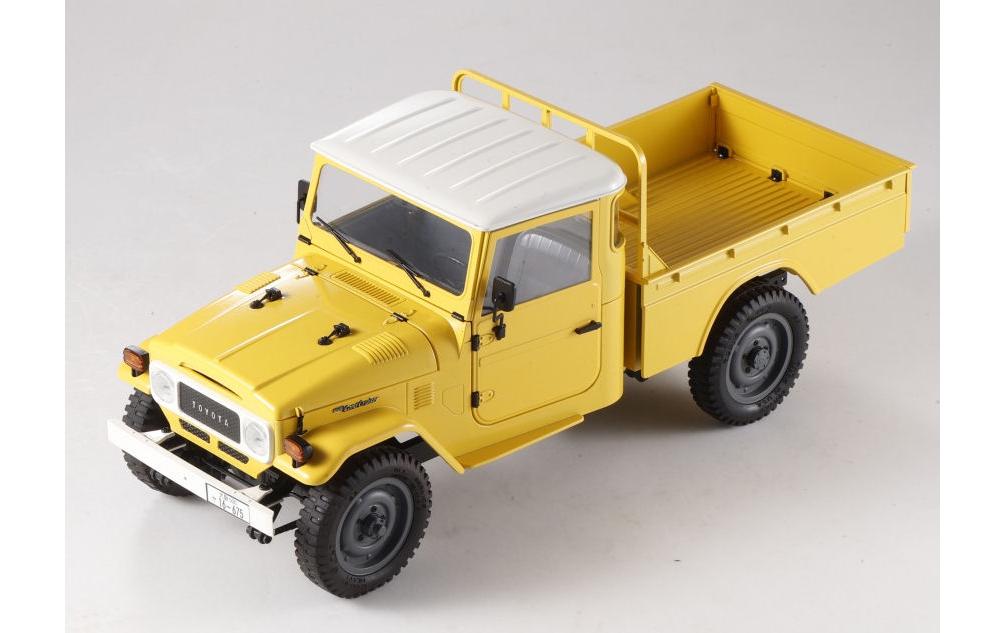 Scale Crawler Toyota Land Cruiser FJ45 Gelb, RTR, 1:12<br>Detailgetreuer Scaler mit Polystrol Hardbody